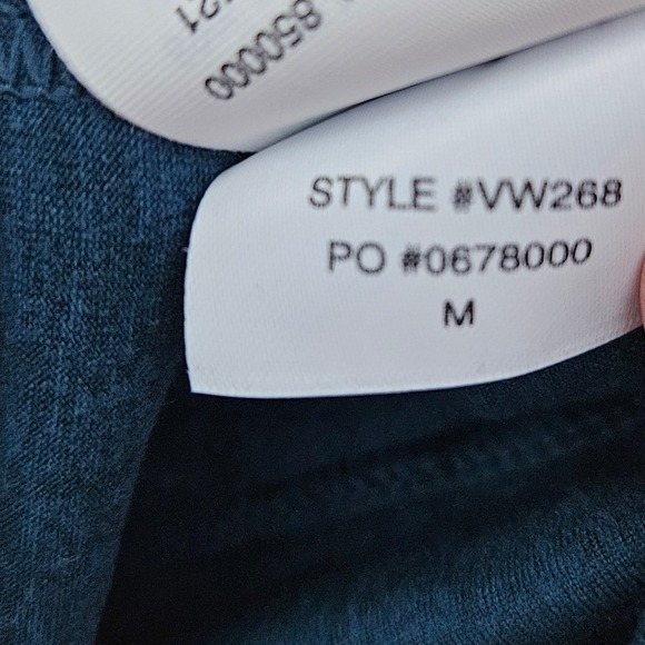 Vuori Ponto Performance Zip Hoodie Men's M Blue Full Zip Stretch Jacket VW268 - Picture 6 of 8